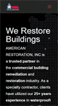Mobile Screenshot of americanrestorationinc.com